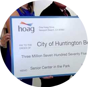 Hoag Donates to New Huntington Beach Senior Center